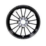 Keizer VEELVOUD Skinnies Rear one  piece Honda Drag Wheel - Black Barrel