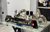 S1 BUILT Complete AWD Kit: Alpha6 Drag AWD/RWD/FWD Rear Trailing Arms with Delta7 Rear Diff Mount Kit and Billet Forks