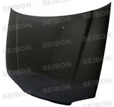 SEIBON OEM-STYLE CARBON FIBER HOOD FOR 1992-1995 HONDA CIVIC 2DR/3DR