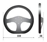 Sparco Strwhl 353 Suede Black