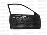 SEIBON OEM-STYLE CARBON FIBER DOORS FOR 1994-2001 ACURA INTEGRA 2DR *OFF ROAD USE ONLY! (PAIR)