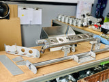S1 BUILT Tubular style Rear Diff Mount Kit - Stainless Steel