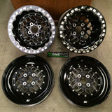 Keizer "Slepen" Honda Drag Wheel - Black Barrel