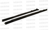 SEIBON TR-STYLE CARBON FIBER SIDE SKIRTS FOR 1996-2000 HONDA CIVIC 2DR/HB