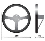 Sparco Strwhl 325 Suede Black