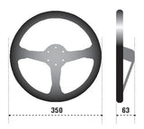 Sparco Strwhl 345 Suede Black